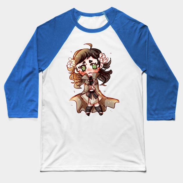 Little Villager Baseball T-Shirt by lythweird